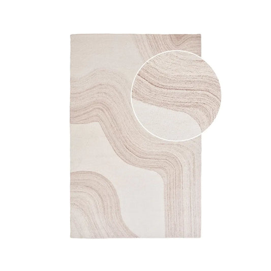 Covor din Lana Ivory/Bej 230x160cm Surat
