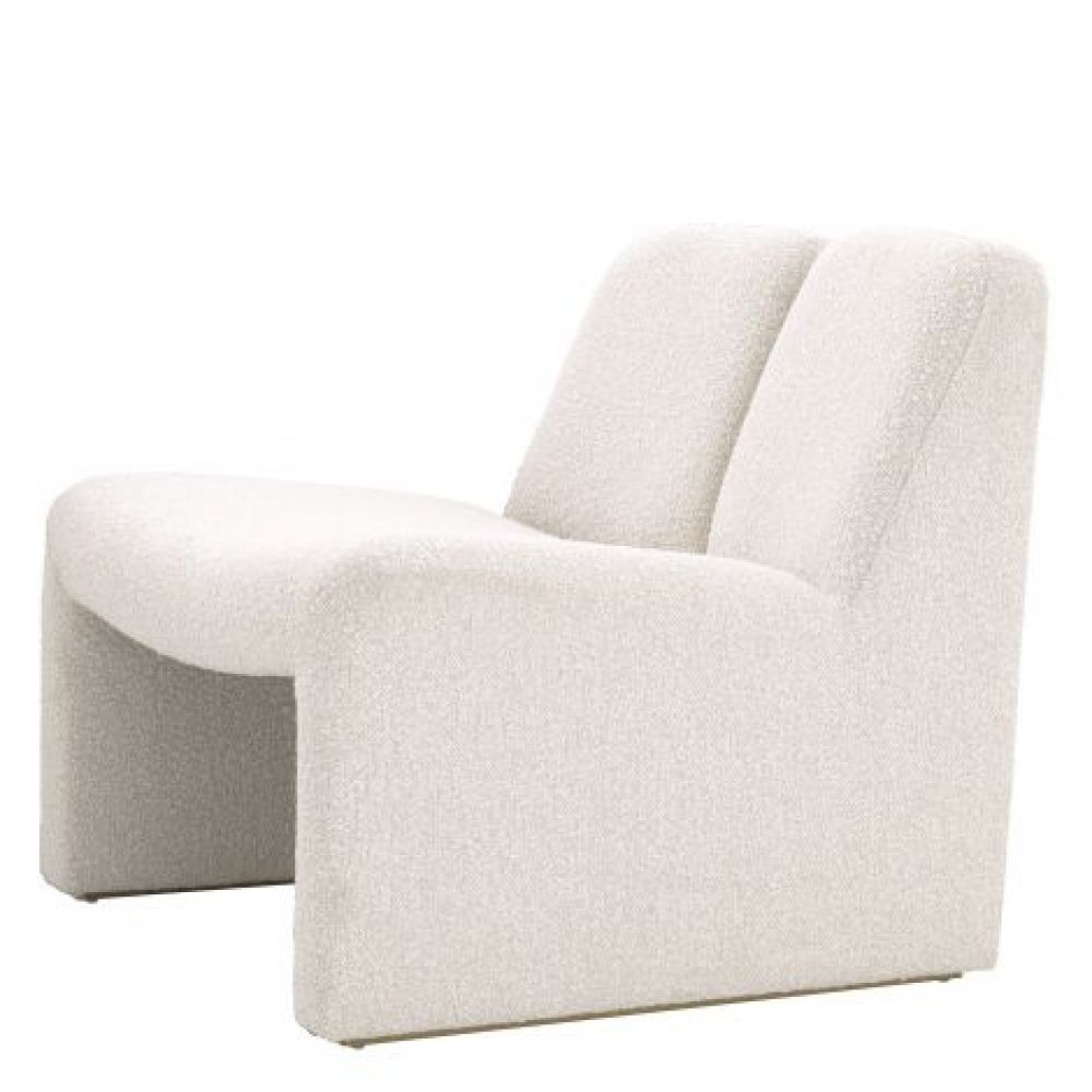 Fotoliu Macintosh Eichholtz tapitat cu Stofa Boucle Crem H72.5xL75xA73cm