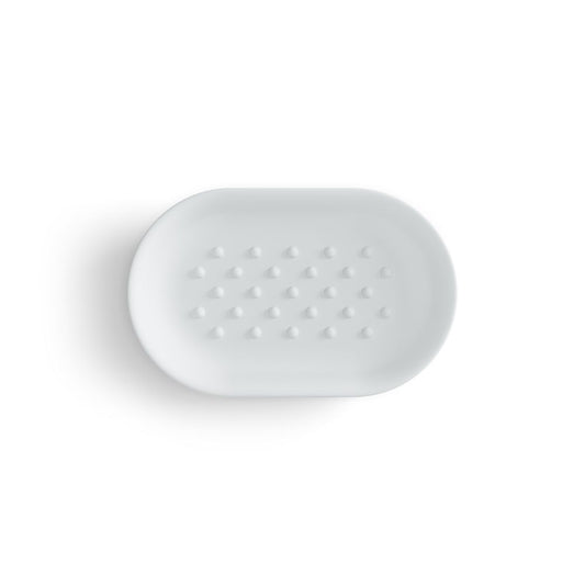 Savoniera din Polirasina Alb Junip H3xL14cm