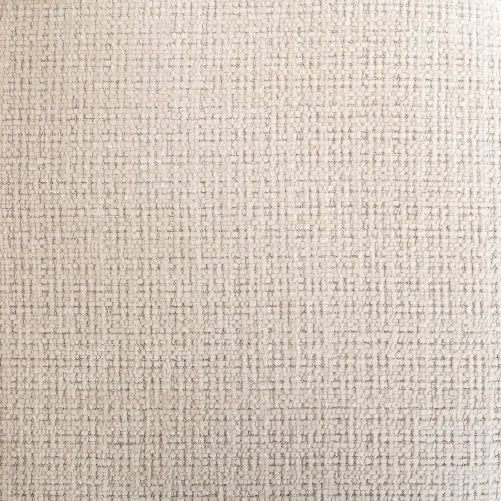 Scaun tapitat cu Chenille ignifug Bej cu picioare din Metal Negru H82xL53xA63cm Elvi Richmond Interiors