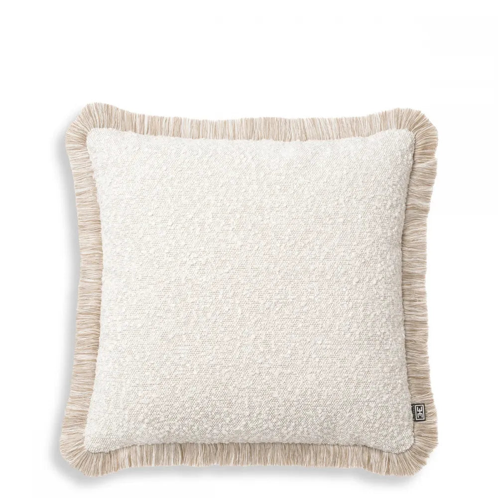Perna decorativa din Stofa boucle Crem L50xHcm Nami S Eichholtz