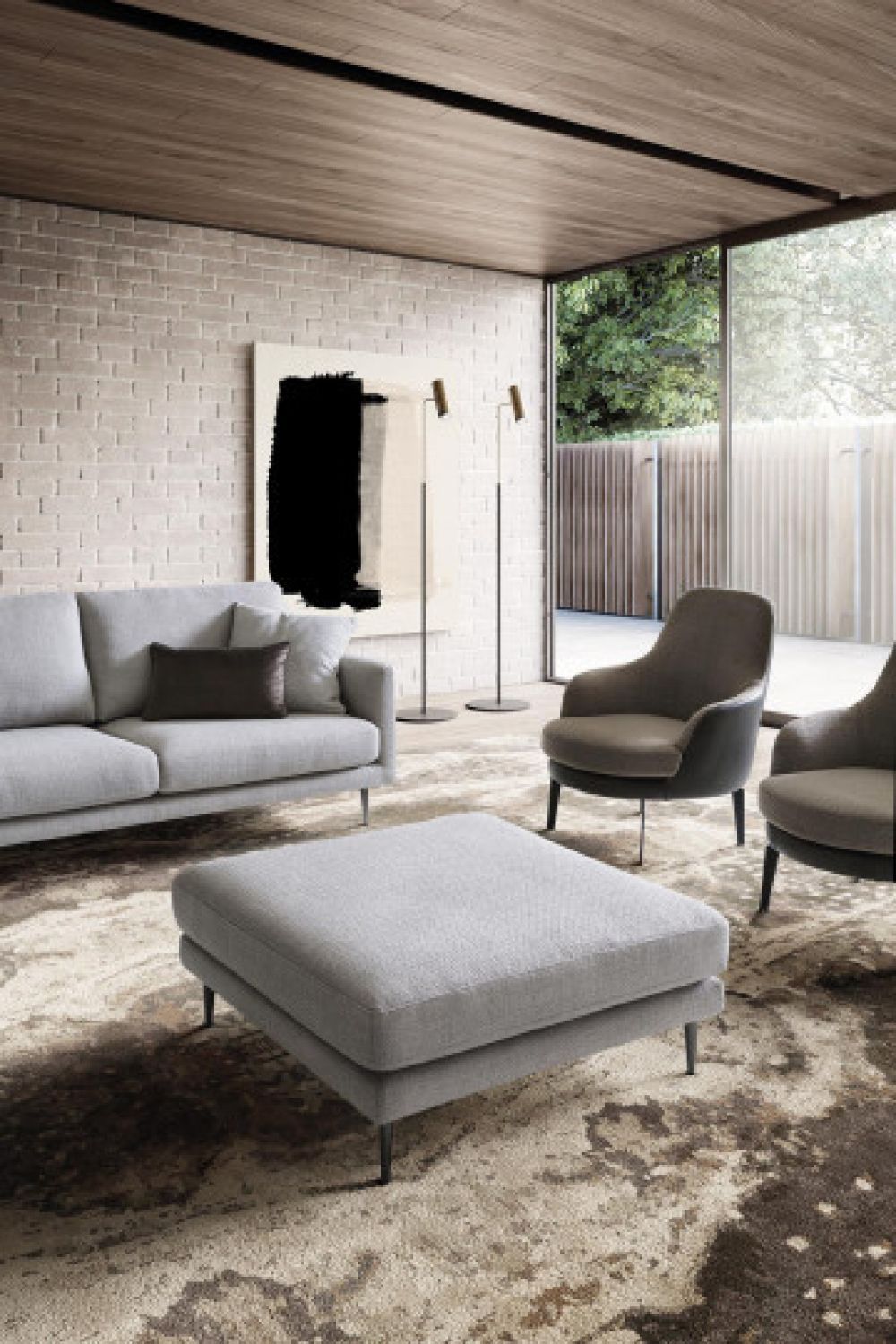 Coltar fix 3 Tidy stil Modern L276cm