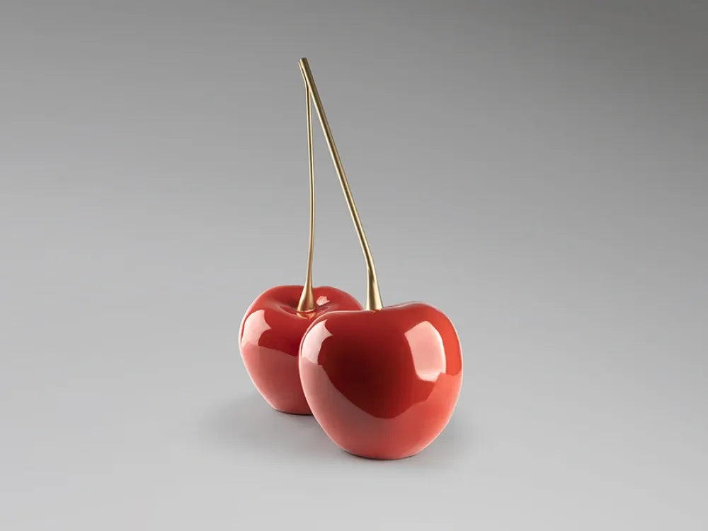 Obiect decorativ din Rasina Rosu L54xH64cm Cerezas