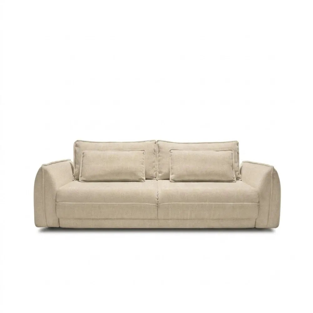Canapea extensibila tapitata cu catifea Vogue 1 L253x90cm Ella