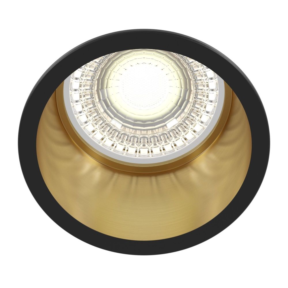 Spot incastra din Aluminiu Auriu D7xH6cm Reif