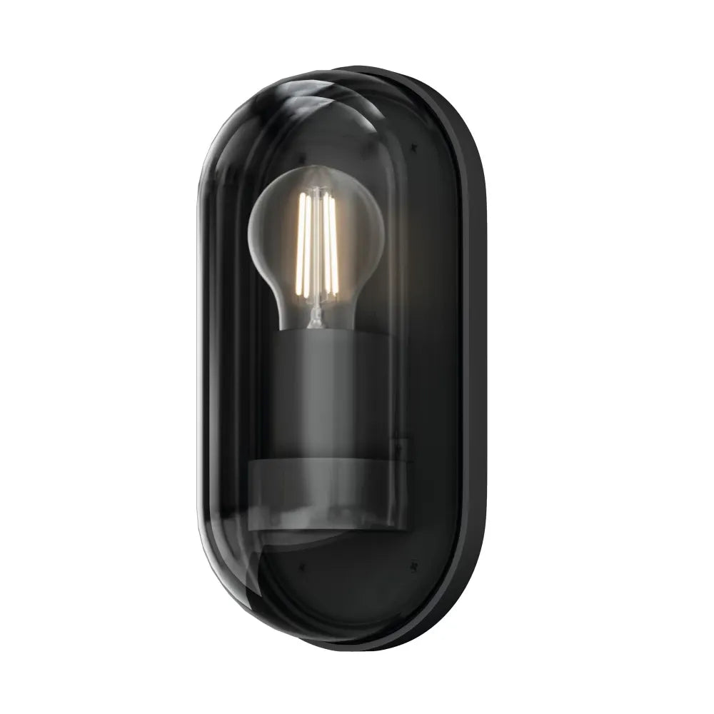 Aplica perete din Aluminiu/Plastic Gri grafit H25.5xL12.5cm Candle