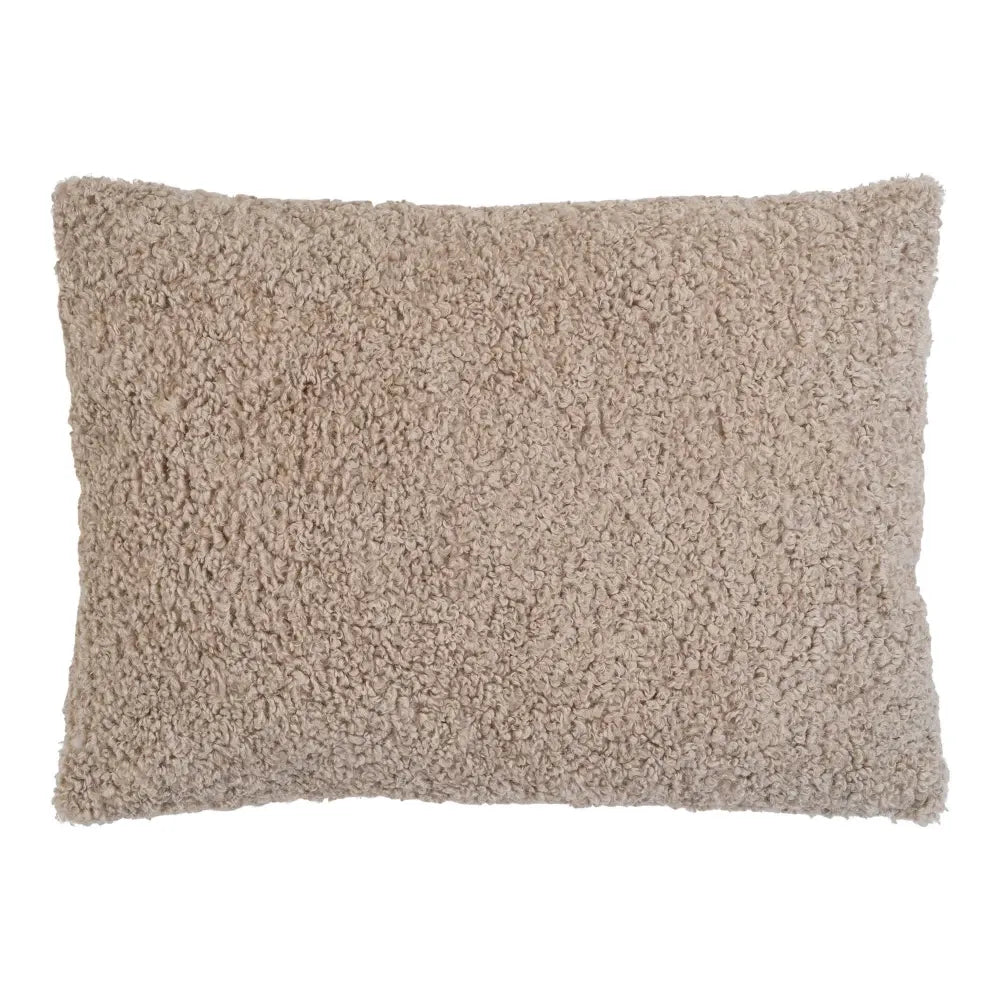 Perna decorativa din Stofa boucle Bej 45x60cm Tavira