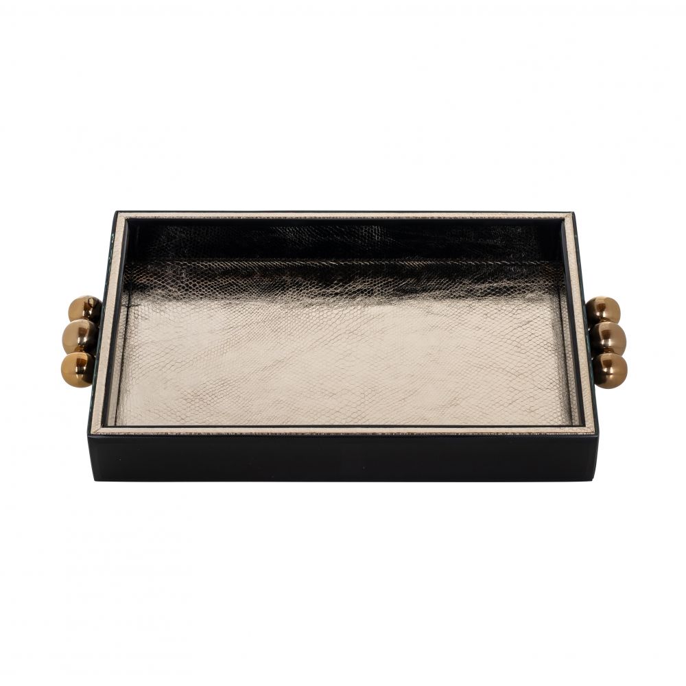 Tava din MDF Negru L38xH5cm Liv Richmond Interiors