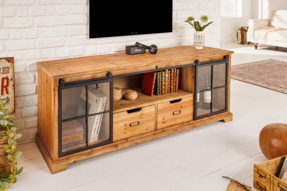 Comoda din Lemn de pin Maro L160xH62cm HERITAGE