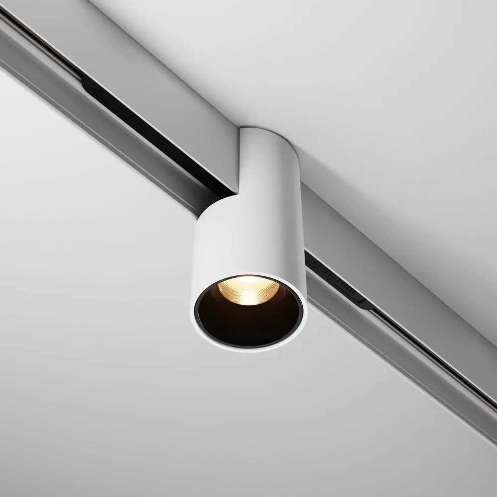Spot pentru sina Exility din Aluminiu Alb H10.4xL19.3cm 7W 340lm 3000k Alfa