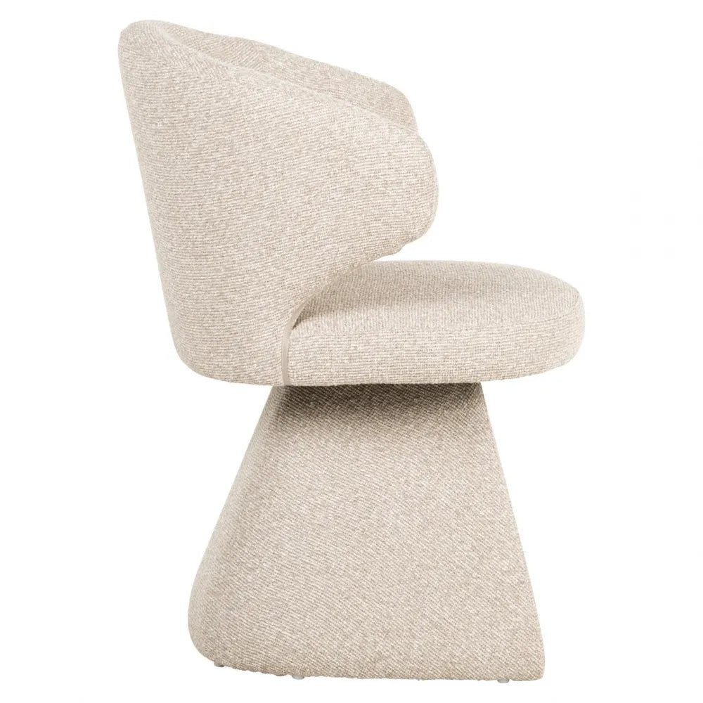 Scaun tapitat cu Stofa Bej L60xH81.5cm Zenith  Richmond interiors