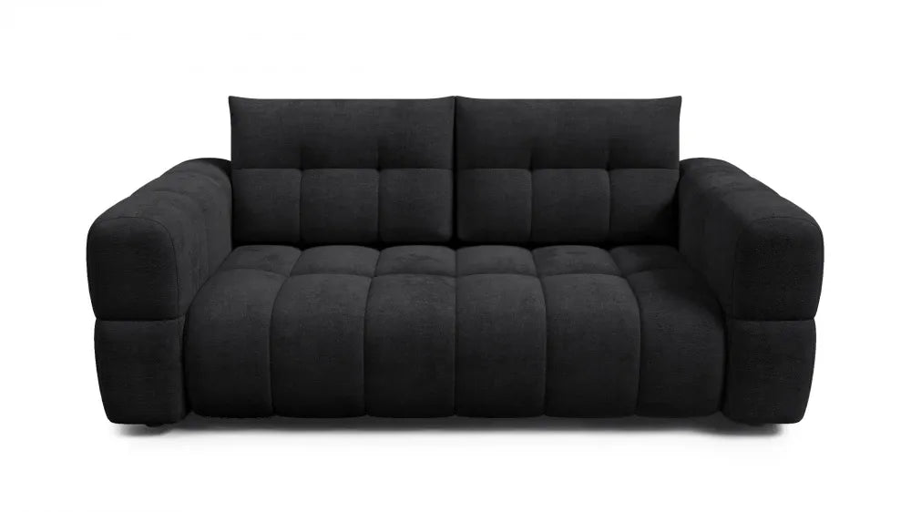 Canapea tapitata cu material pet friendly Alias negru L211x104cm