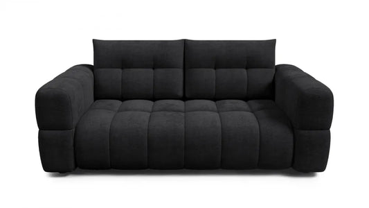 Canapea tapitata cu material pet friendly Alias negru L211x104cm