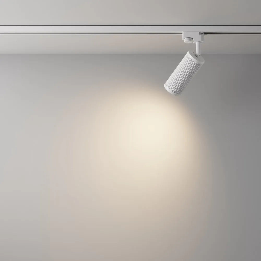 Spot sina din Aluminiu Alb model roburi L13xH21cm FOCUS