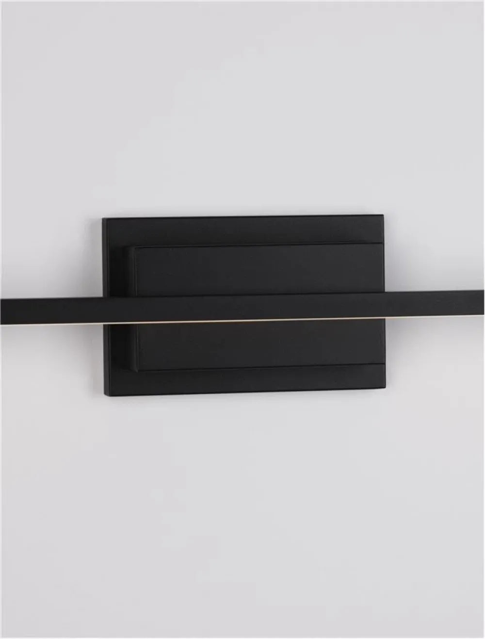 Aplica de perete din Aluminiu Negru H11.8xL120.5cm IP20 28.5W 1350lm 3000k AZURE
