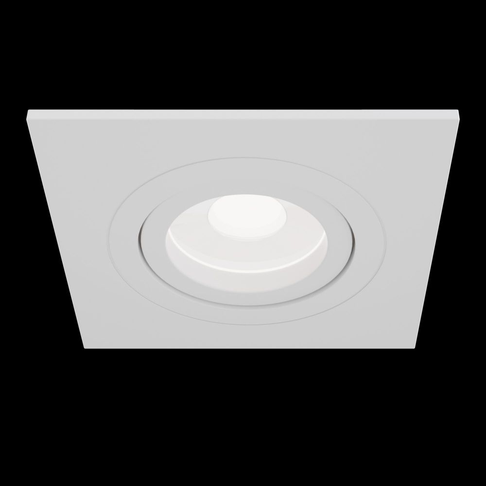 Spot incastra din Aluminiu Alb L10xH6cm Atom