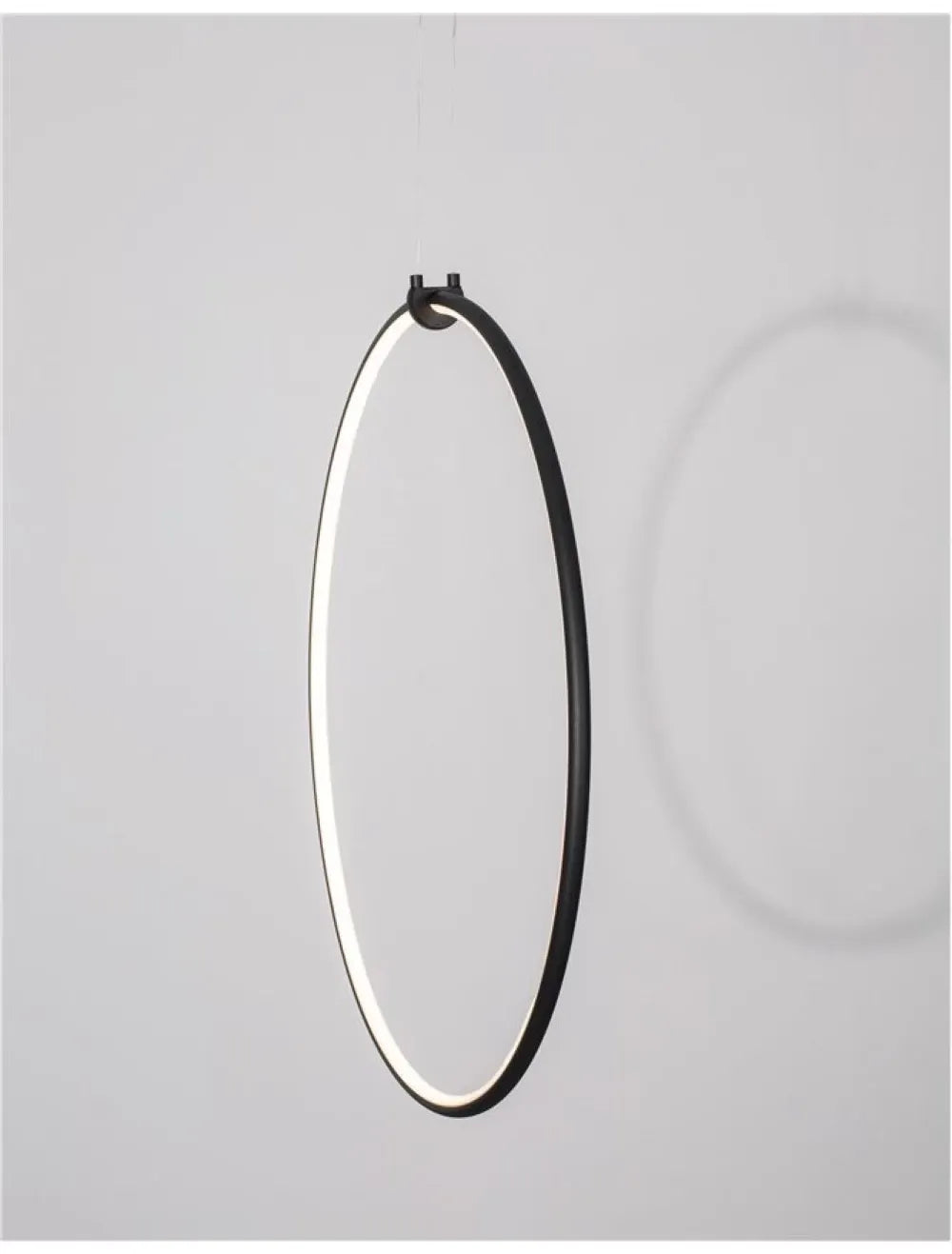 Pendul din Aluminiu Negru H120xL68cm IP20 27W 1603lm 3000k RING