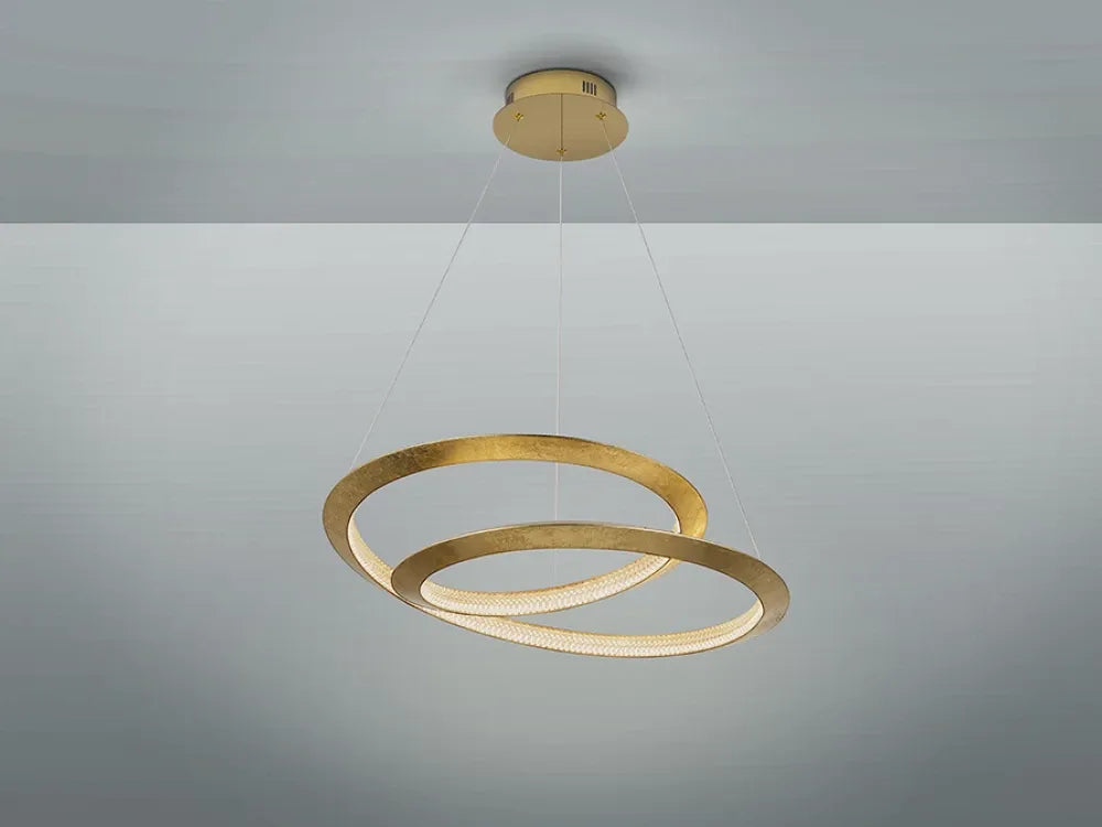 Lustra din Metal Auriu H120xD60cm Eternity