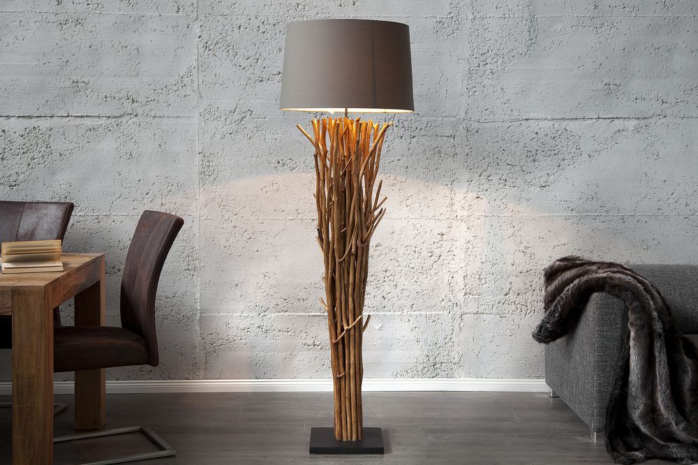 Lampa de podea din In Gri D55xH175cm Euphoria