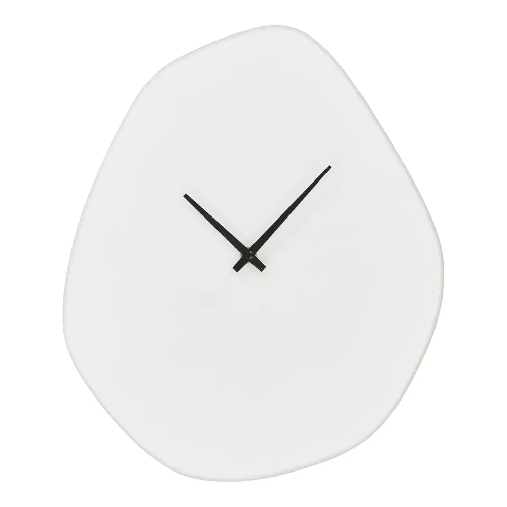 Ceas de perete din Ciment Alb H33xL28cm Vienna