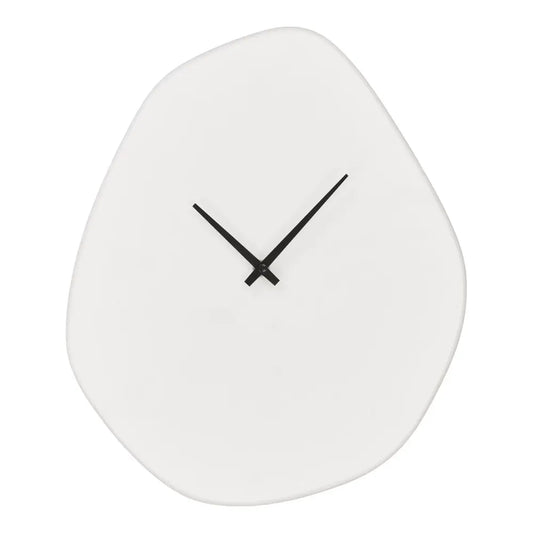 Ceas de perete din Ciment Alb H33xL28cm Vienna