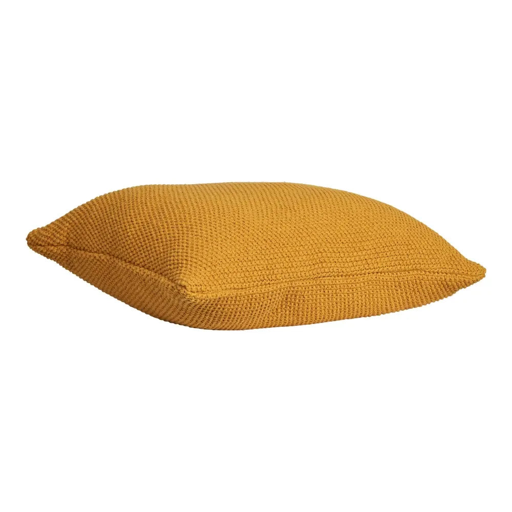Perna decorativa din Bumbac Portocaliu ochre 45x45cm Santos