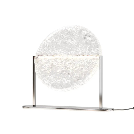 Veioza din Metal Argintiu Chrome H31xL8cm Mangata