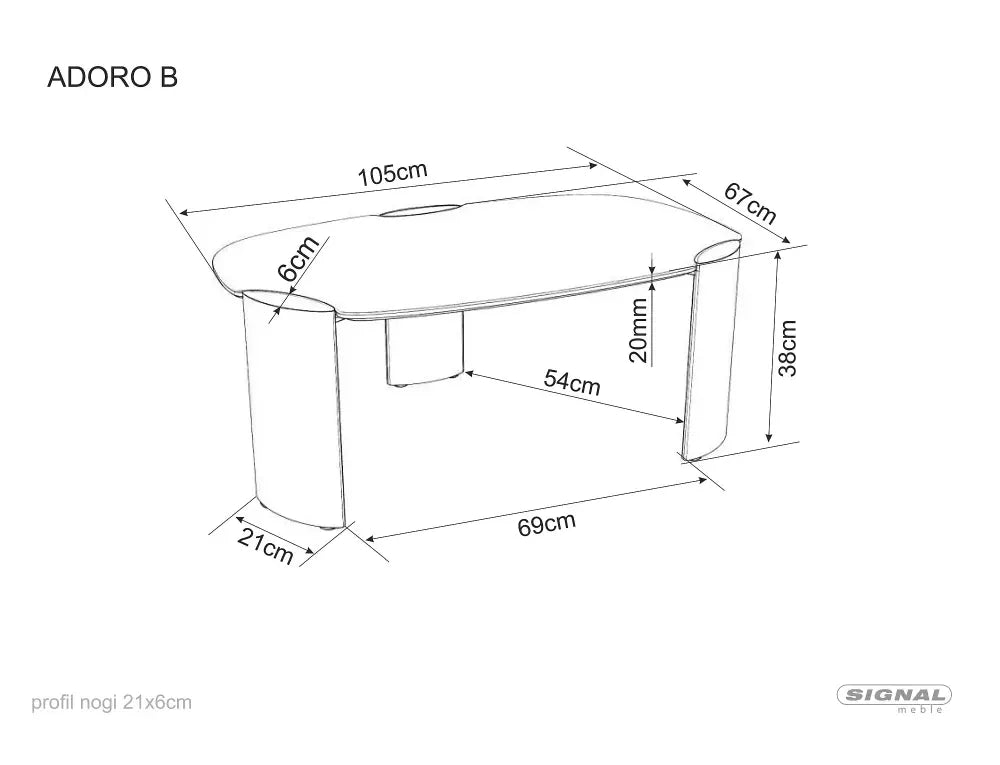 Masuta de cafea din Metal Cupru si MDF+Ceramica Alb lucios cu efect de marmura L105xH38cm Adoro