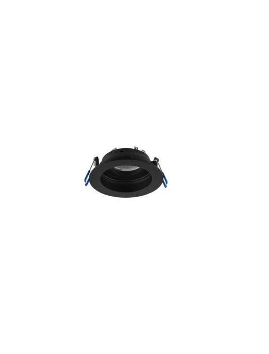Spot incastrat din Aluminiu Negru H4xD10cm IP20 10W GU10 Selenite