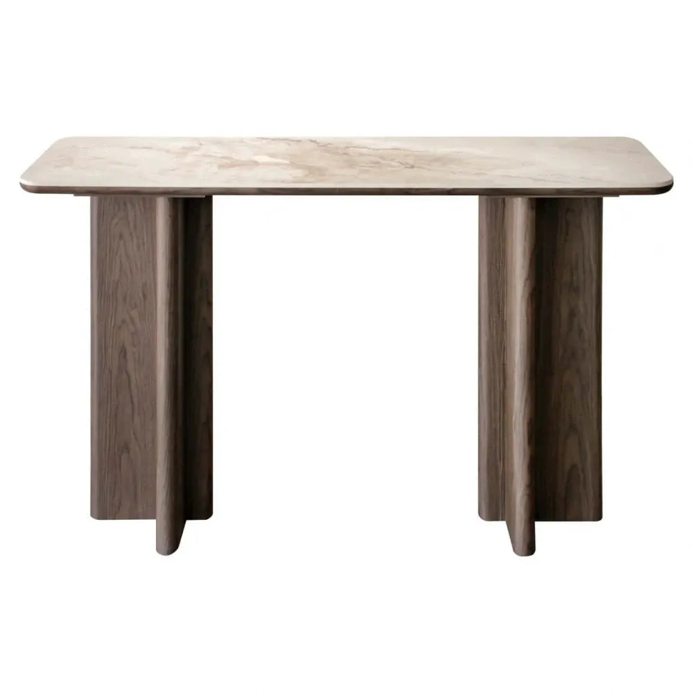 Consola din MDF Maro si Ceramica Multicolor L120xH80cm Colson Richmond interiors