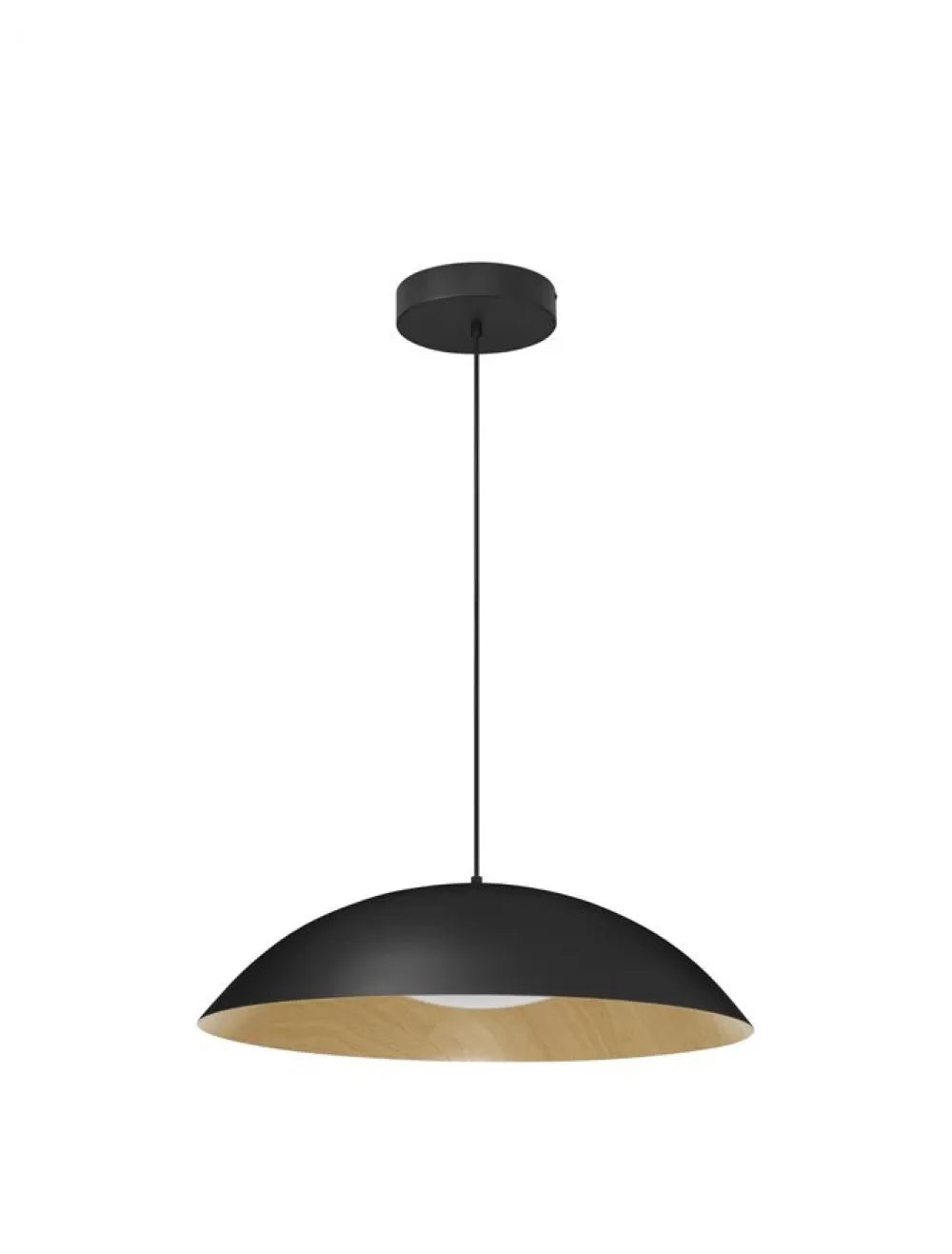 Pendul din Aluminiu Negru/Bej H120xL58cm IP20 42W 2015lm 3000k GLIM