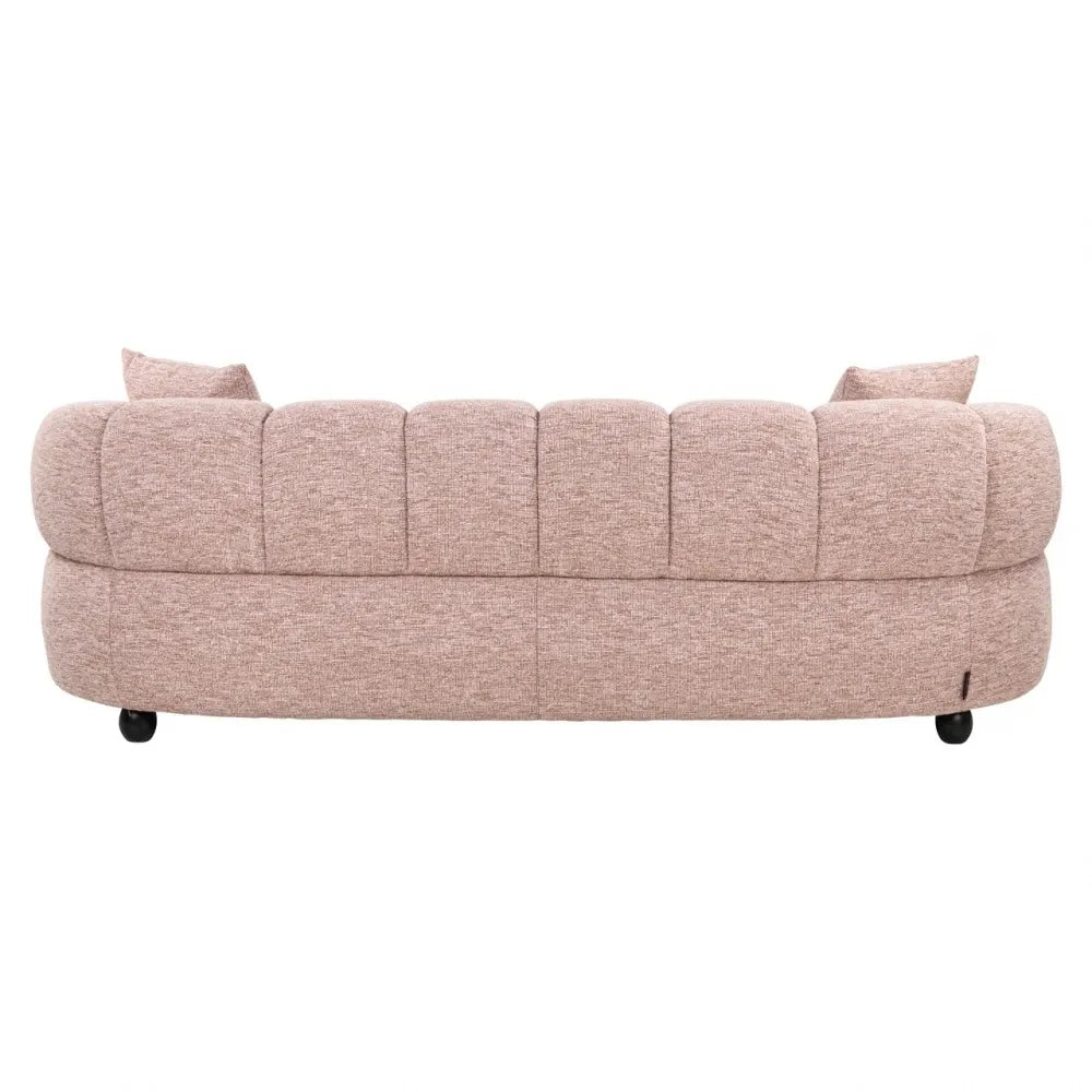 Canapea fixa tapitata cu Stofa Roz L227cm Amelia Richmond interiors