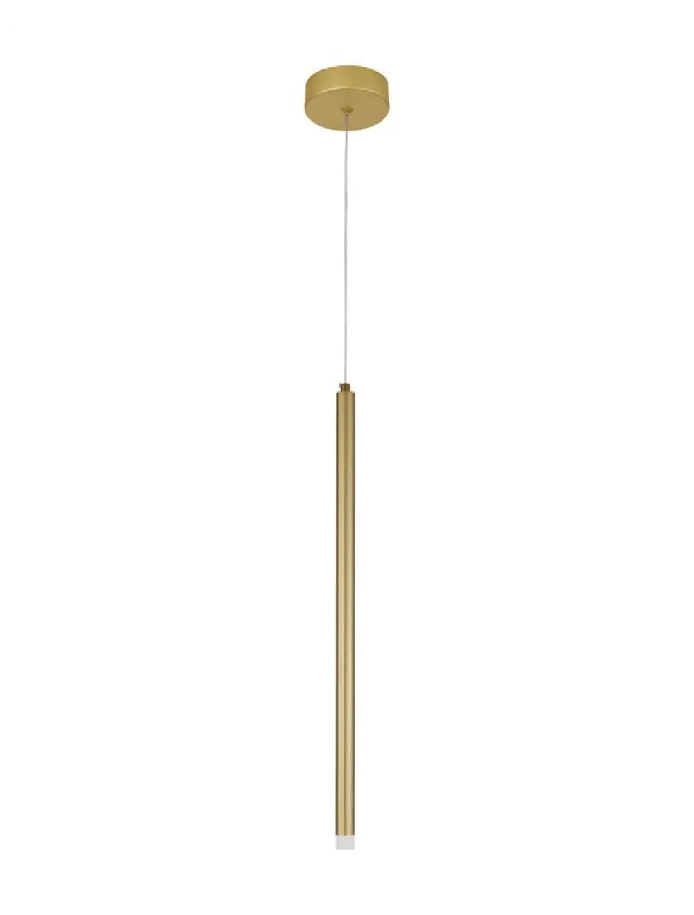 Pendul din Aluminiu Auriu H150xL2.5cm IP20 3W 271lm 3000k TRIMLE