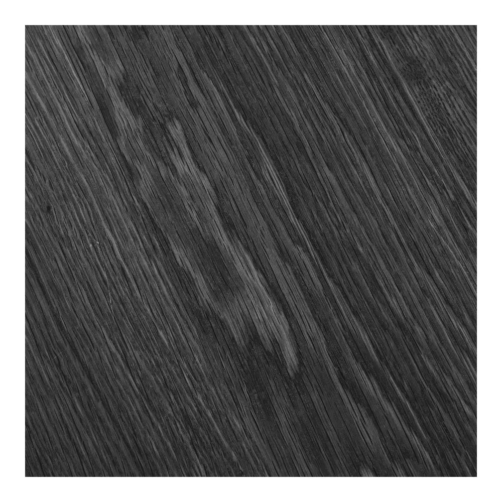Masa extensibila din Furnir de stejar/MDF Negru L120-200xH75cm Osaka
