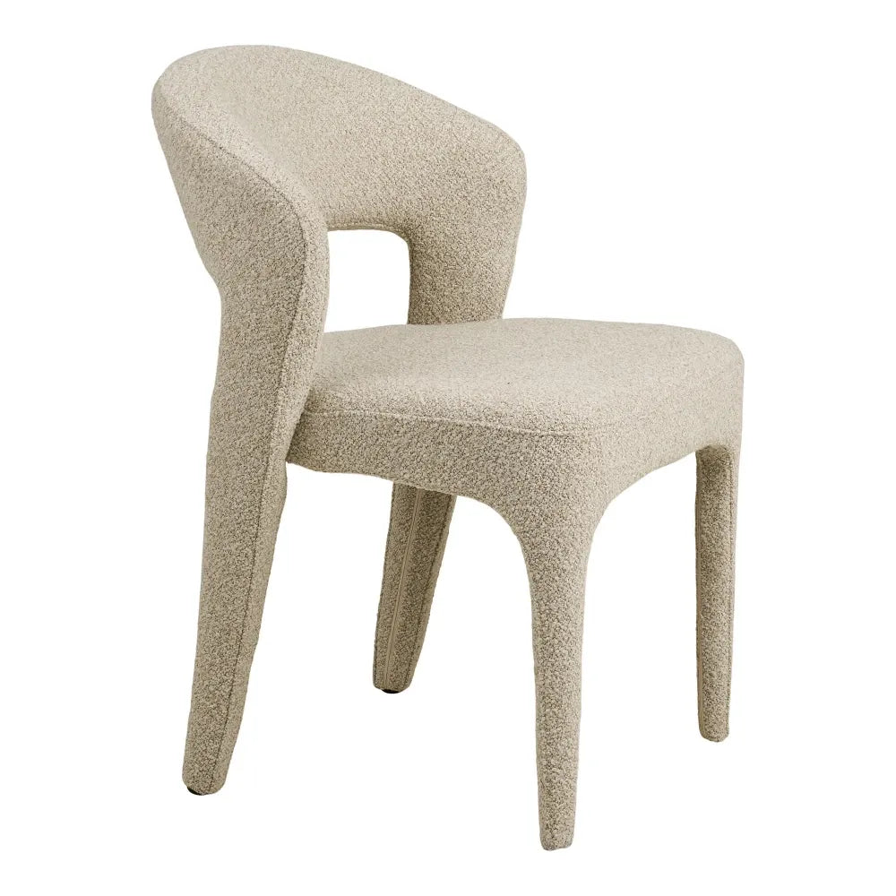 Set 2 scaune din Stofa Bej L61xH79cm Belmont
