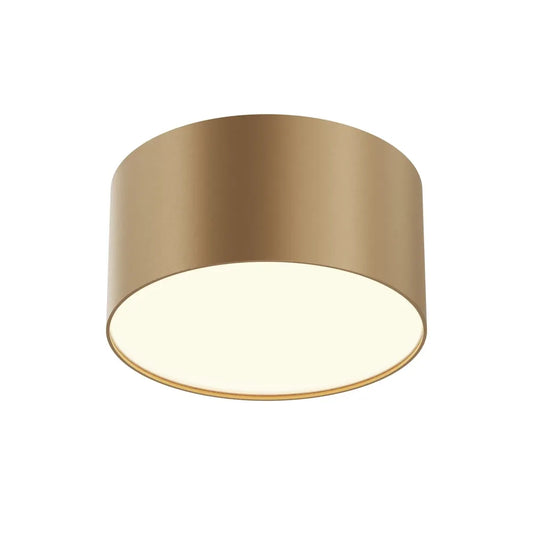 Spot aplicat din Aluminiu Auriu mat H6xD12cm Zon