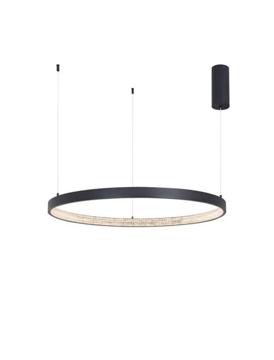 Lustra din Aluminiu Negru H120xL80cm IP20 50W 2727lm 3000k PRESTON