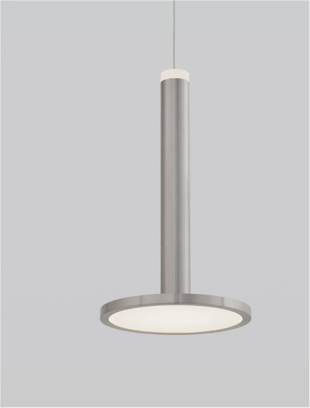 Pendul din Metal Argintiu H160xL15cm IP20 10W 517lm 3000k PALENCIA