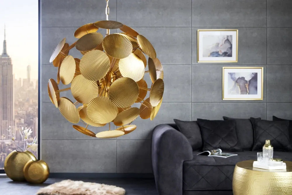 Pendul din Metal Auriu D66xH150cm INFINITY HOME