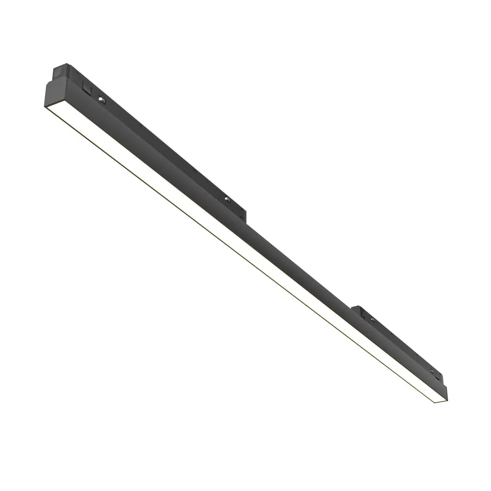 Spot dimabil pentru sina magnetica Exility din Aluminiu Negru 30W 1650lm 2700-6000k L90xH4cm Basis