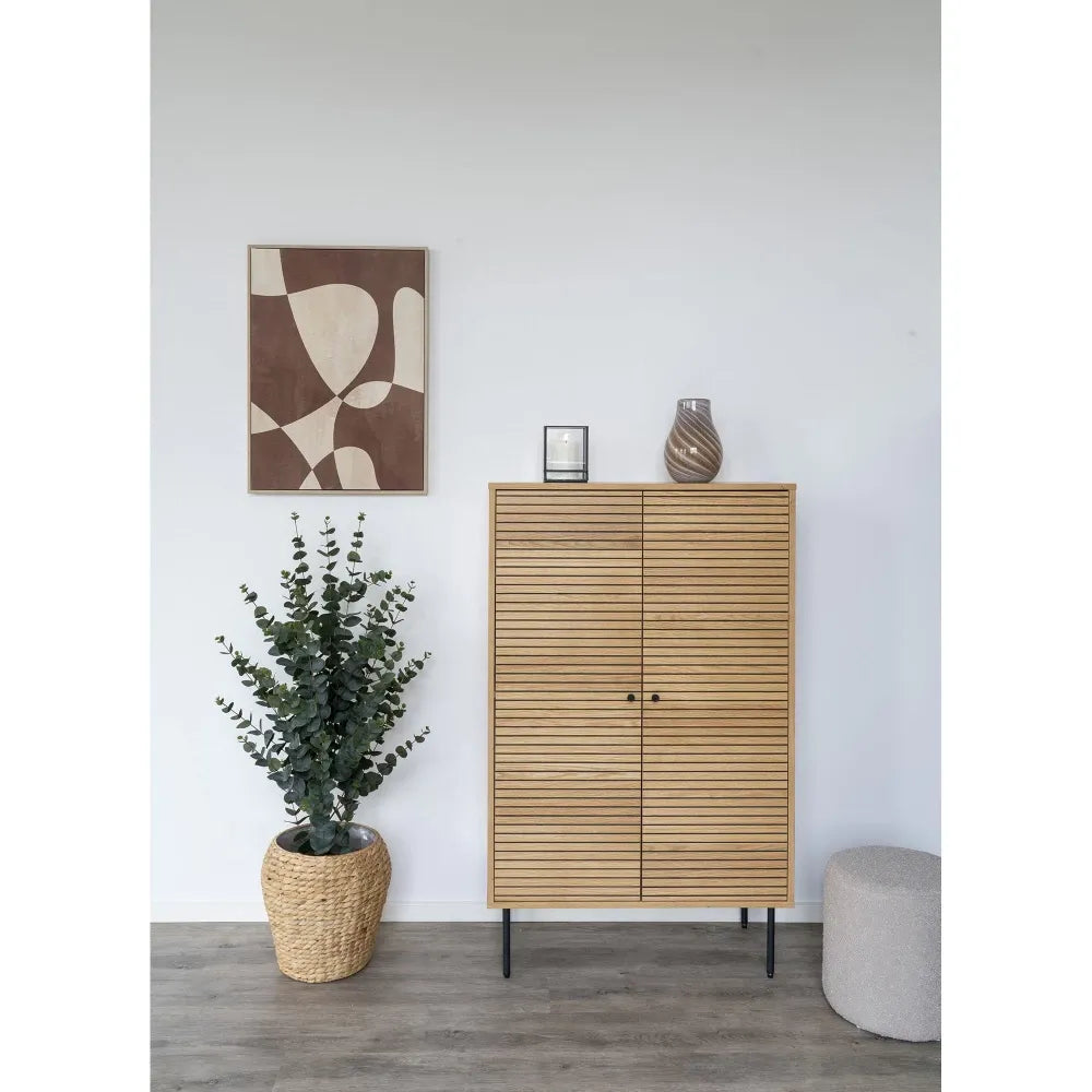 Vaza din Sticla Maro H23xD16cm HN0875