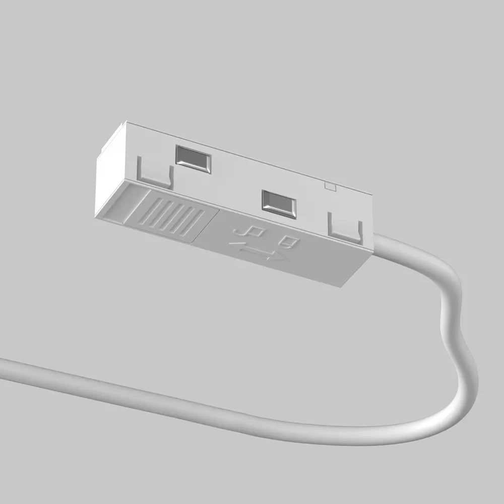 Element alimentare sina magnetica din Plastic Alb Accessories for tracks Exility