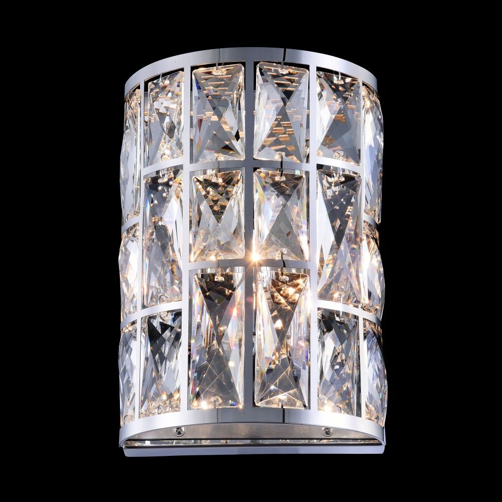 Aplica de perete din Cristal Transparent L15x10xH22cm Gelid