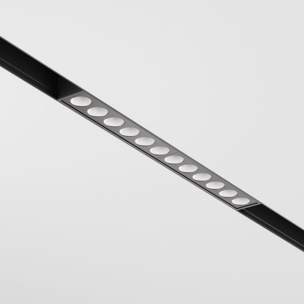 Spot pentru sina magnetica Exility din Aluminiu Negru 12W 900lm k L22xH5cm Points