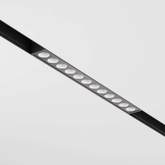 Spot pentru sina magnetica Exility din Aluminiu Negru 12W 900lm k L22xH5cm Points