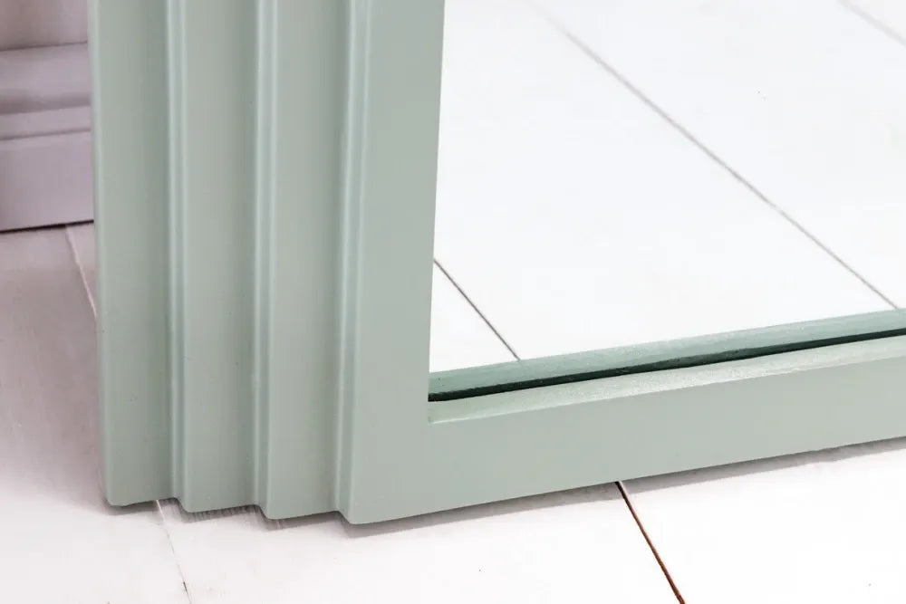 Oglinda cu rama din Poliuretan/MDF Verde H160xL80cm Art Deco