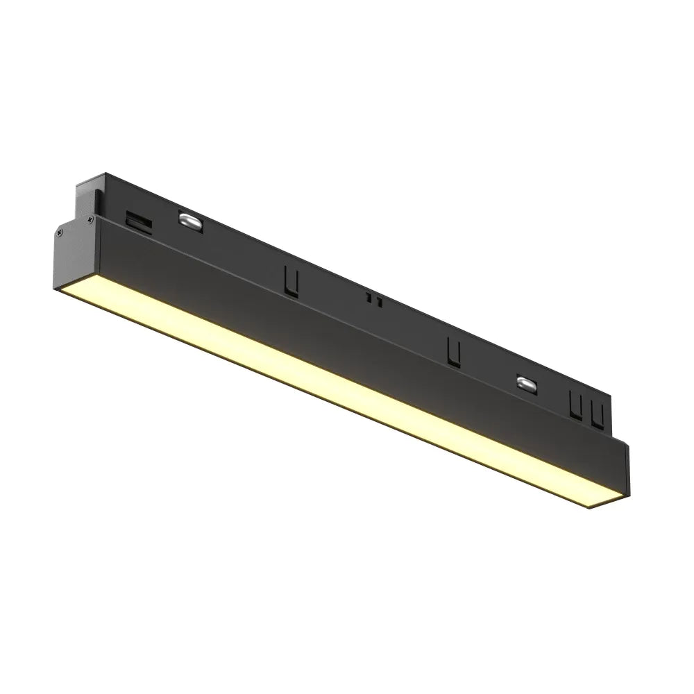 Spot pentru sina Exility din Aluminiu Negru L30.4xH4.4cm 12W 800lm 2700k Basis