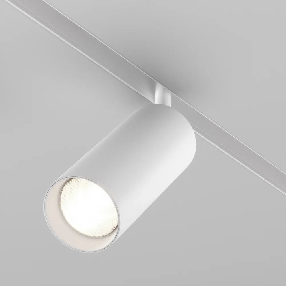 Spot dimabil Dali2 pentru sina Exility din Aluminiu Alb H22xL19.2cm Focus LED