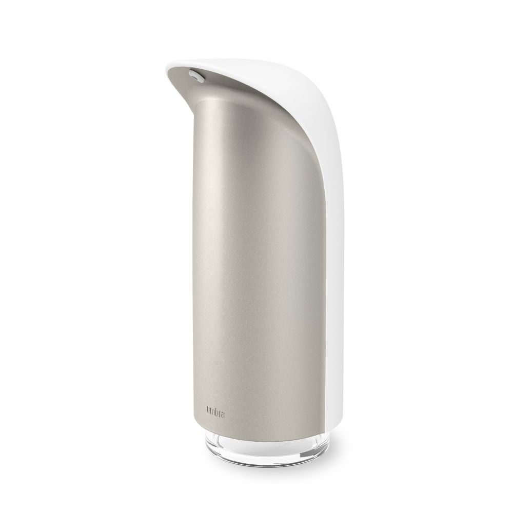 Dozator de sapun din Acrilic Alb Emperor H20xL10cm