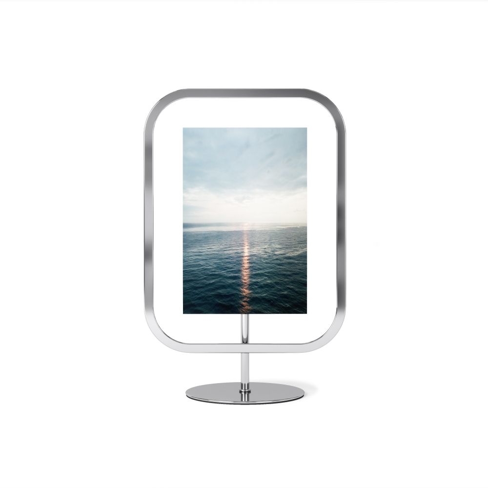 Rama foto din Metal Argintiu Infinity H27xL22cm